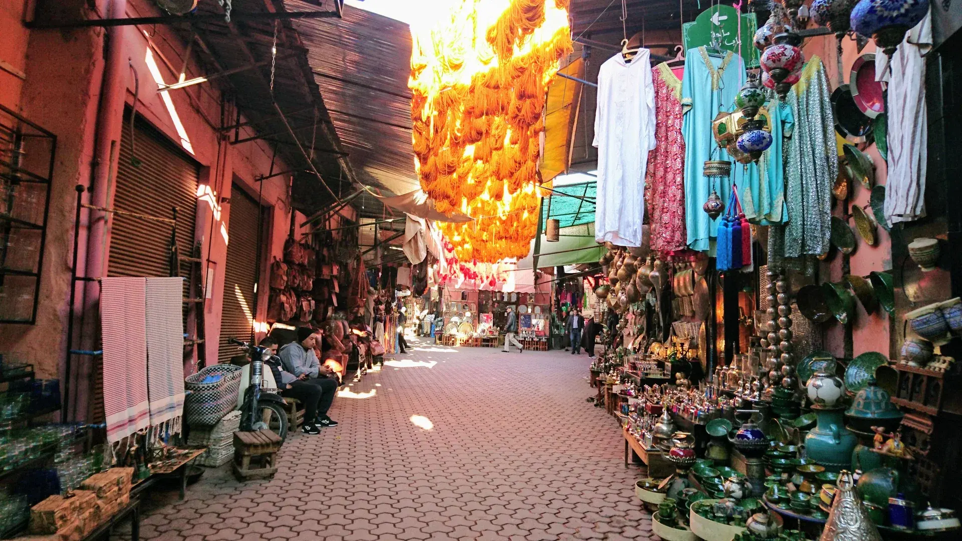 Marakeş şehir manzarası