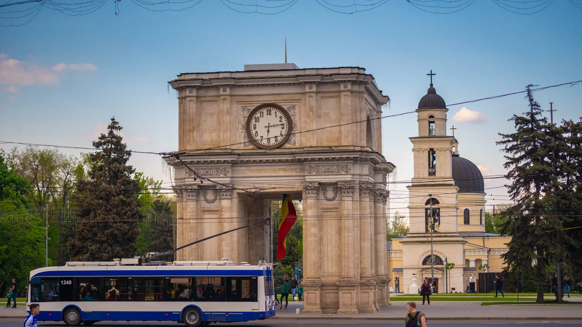 Kişinev şehir manzarası