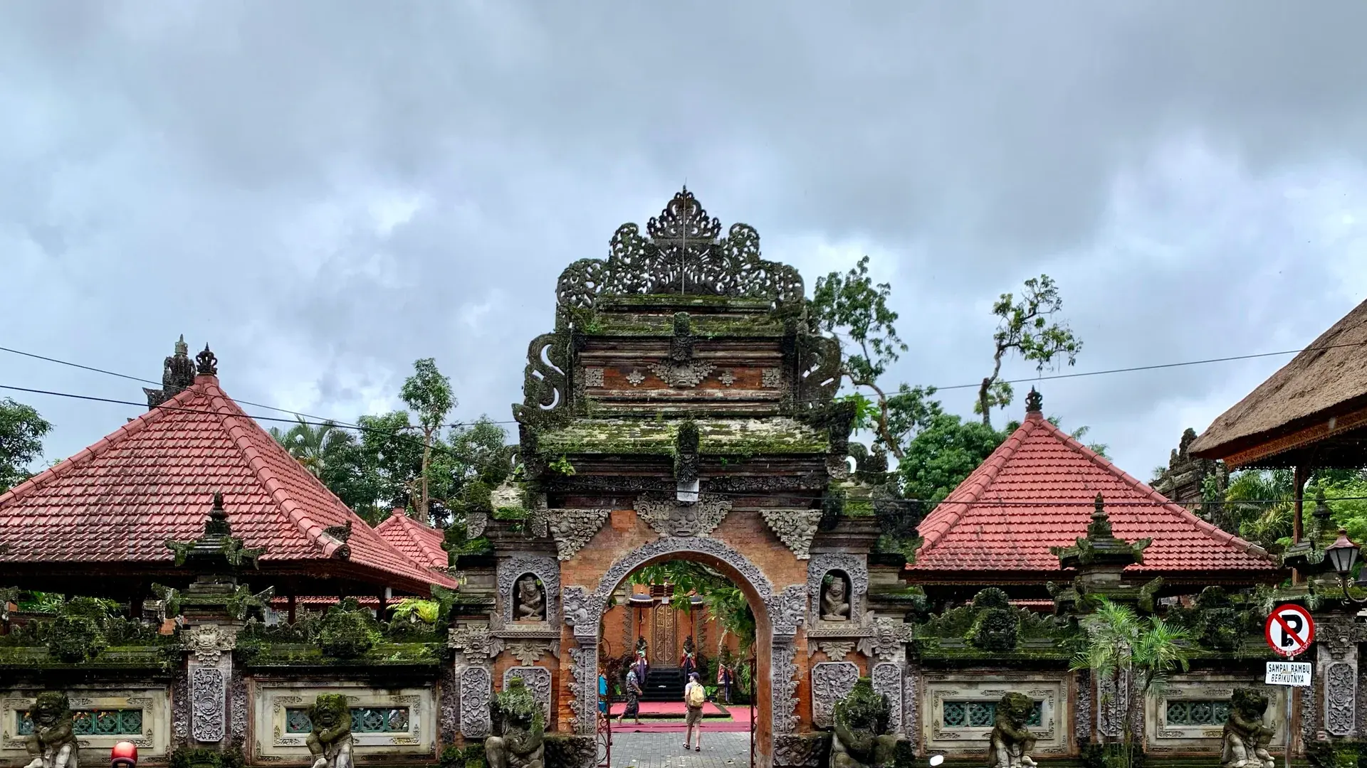 Ubud şehir manzarası