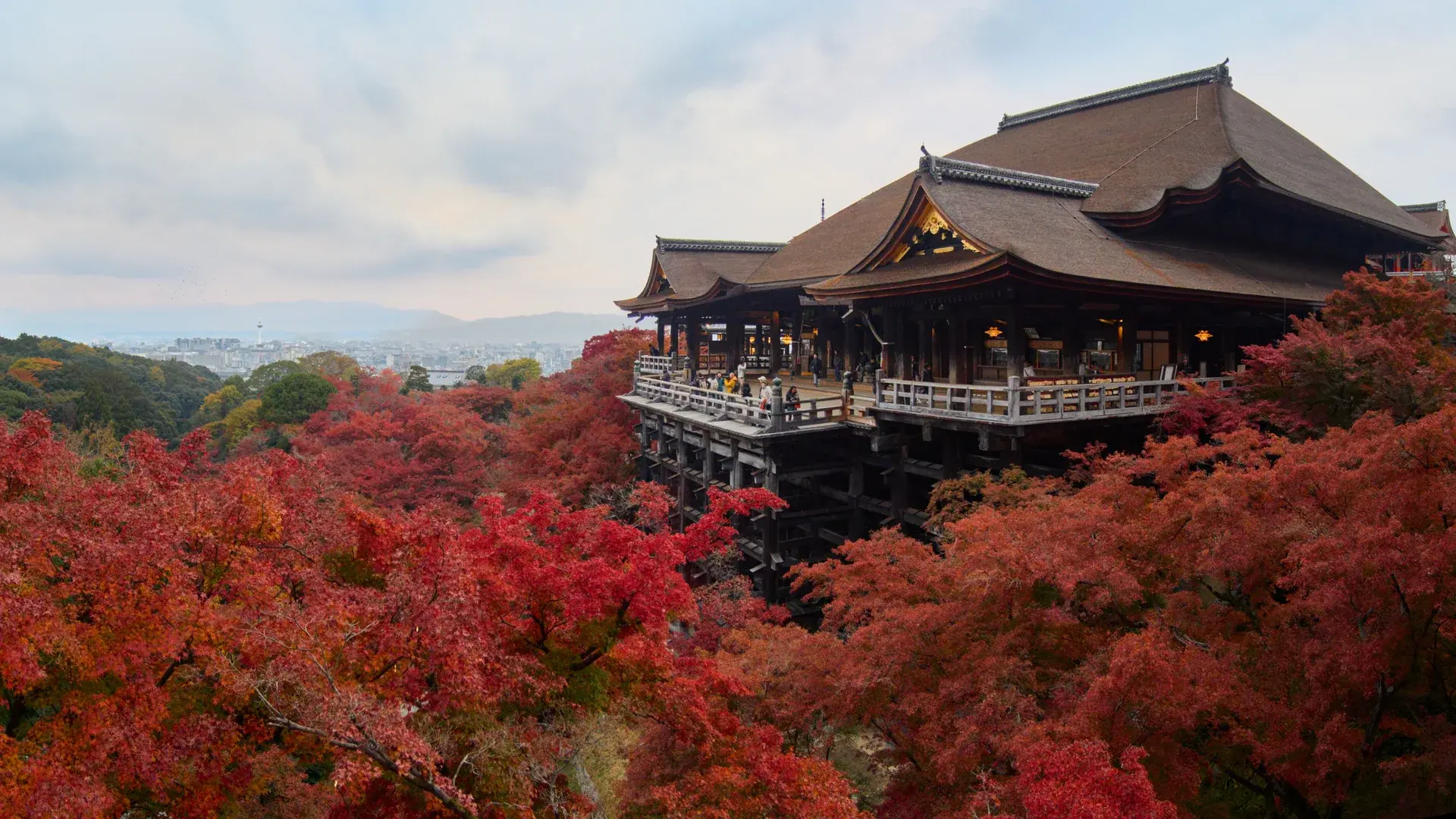 Kyoto şehir manzarası