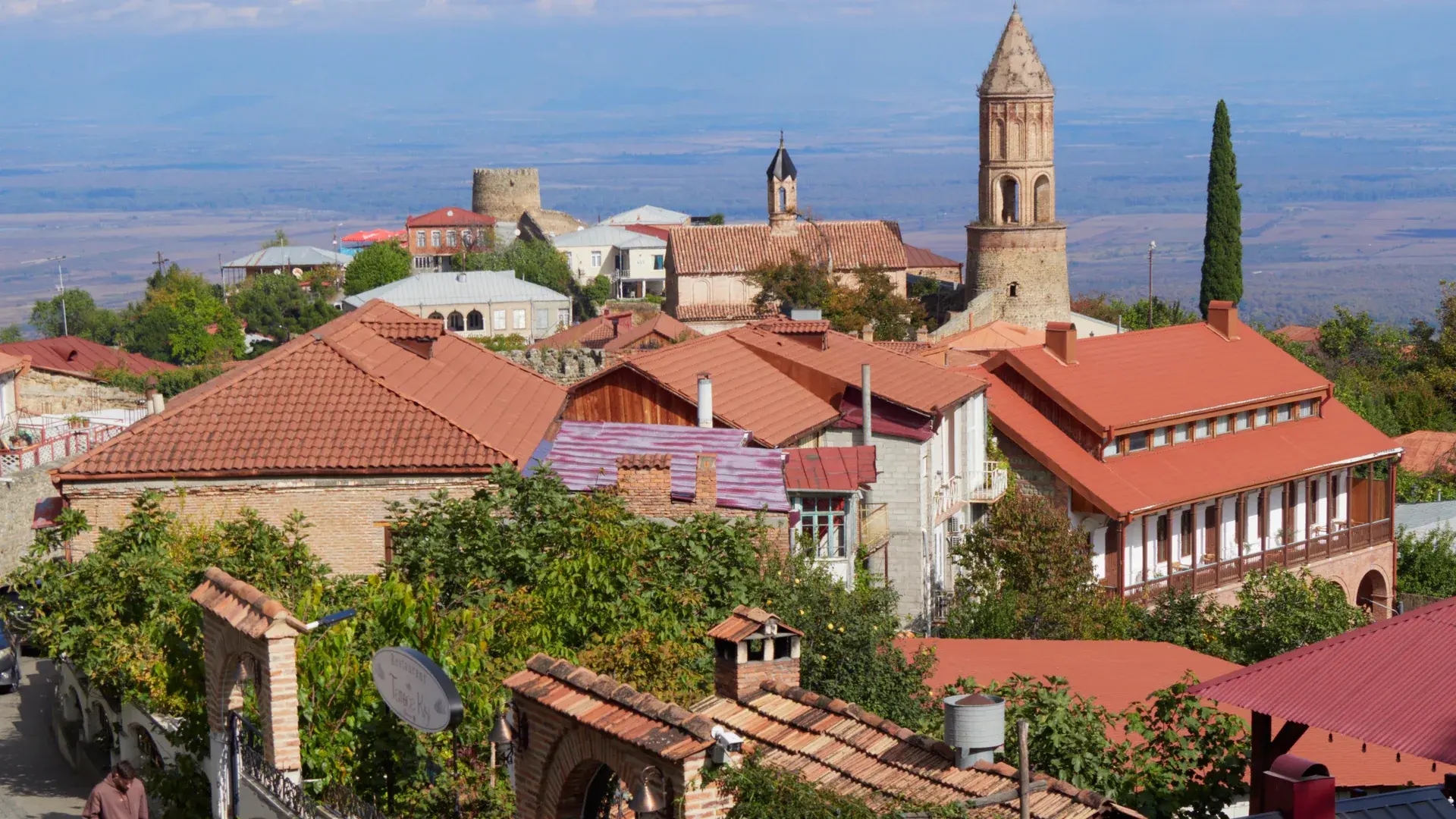 Sighnaghi şehir manzarası
