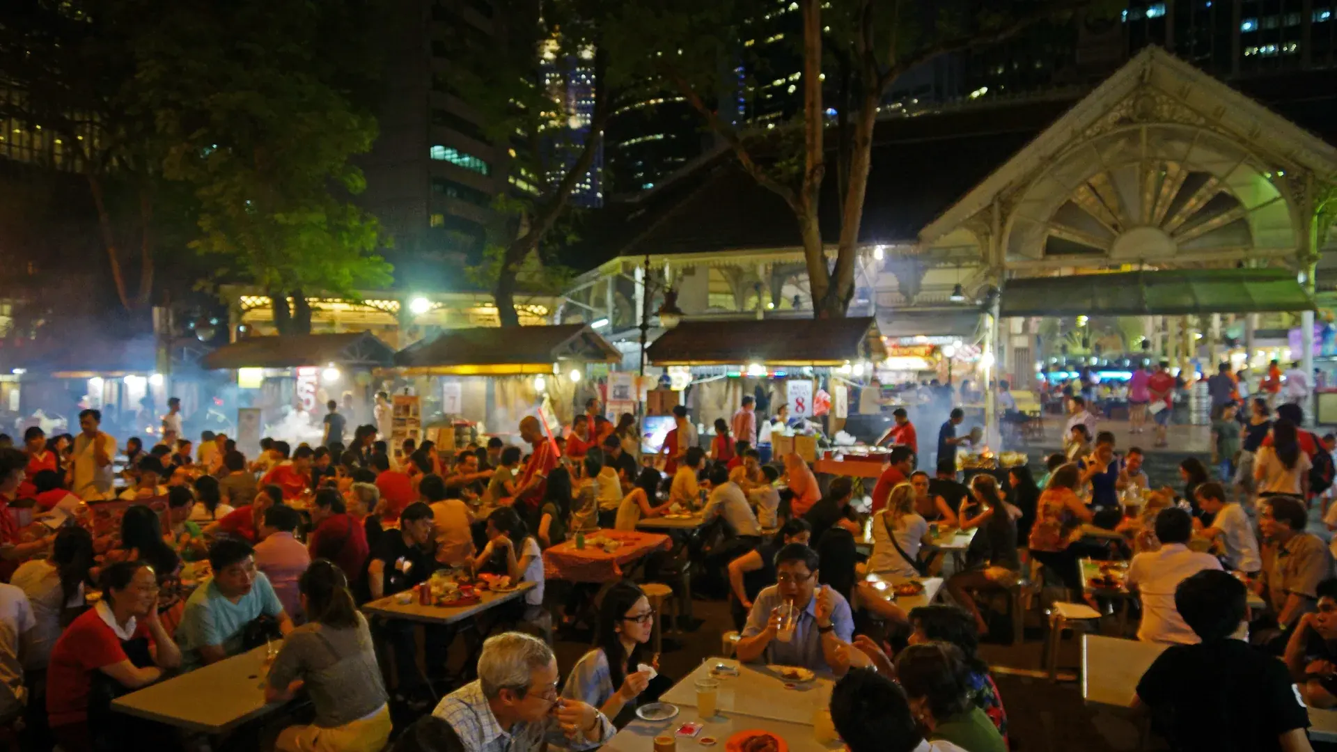 Singapur gezi rotasından manzara