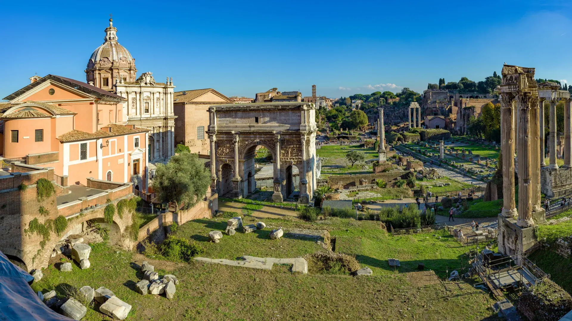 Roma şehir manzarası