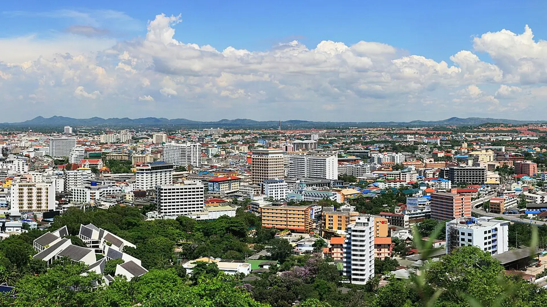 Pattaya şehir manzarası