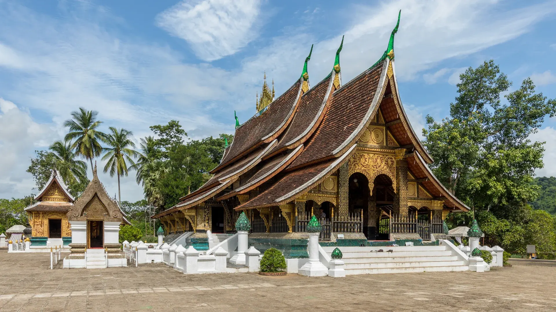 Luang Prabang şehir manzarası