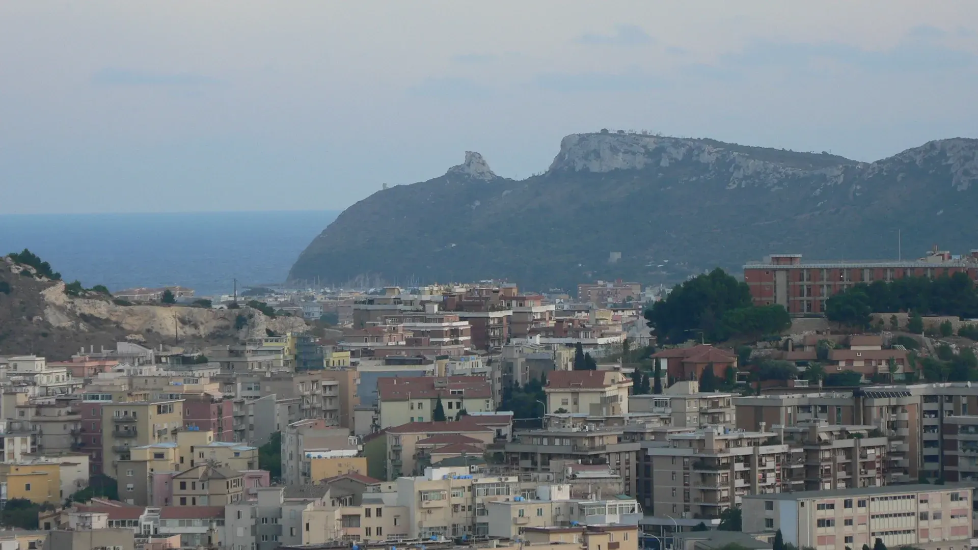 Cagliari şehir manzarası