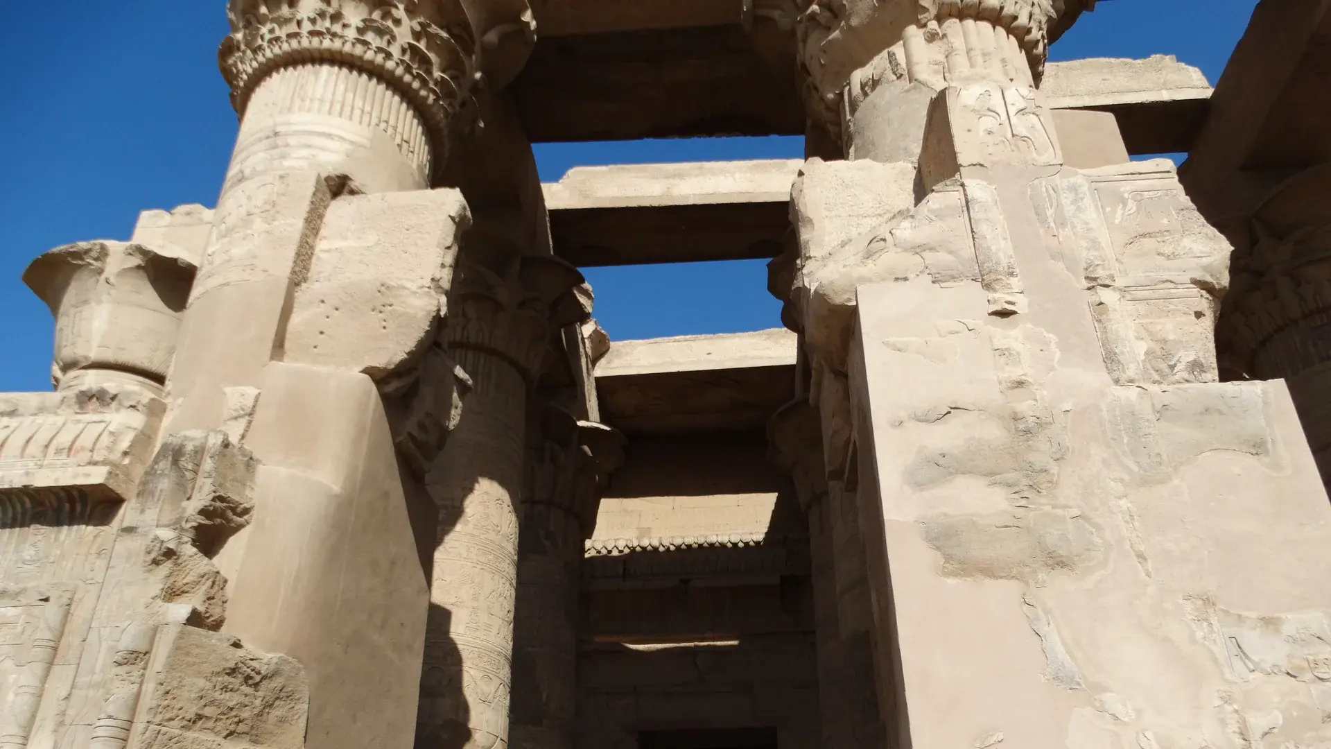 Kom Ombo şehir manzarası