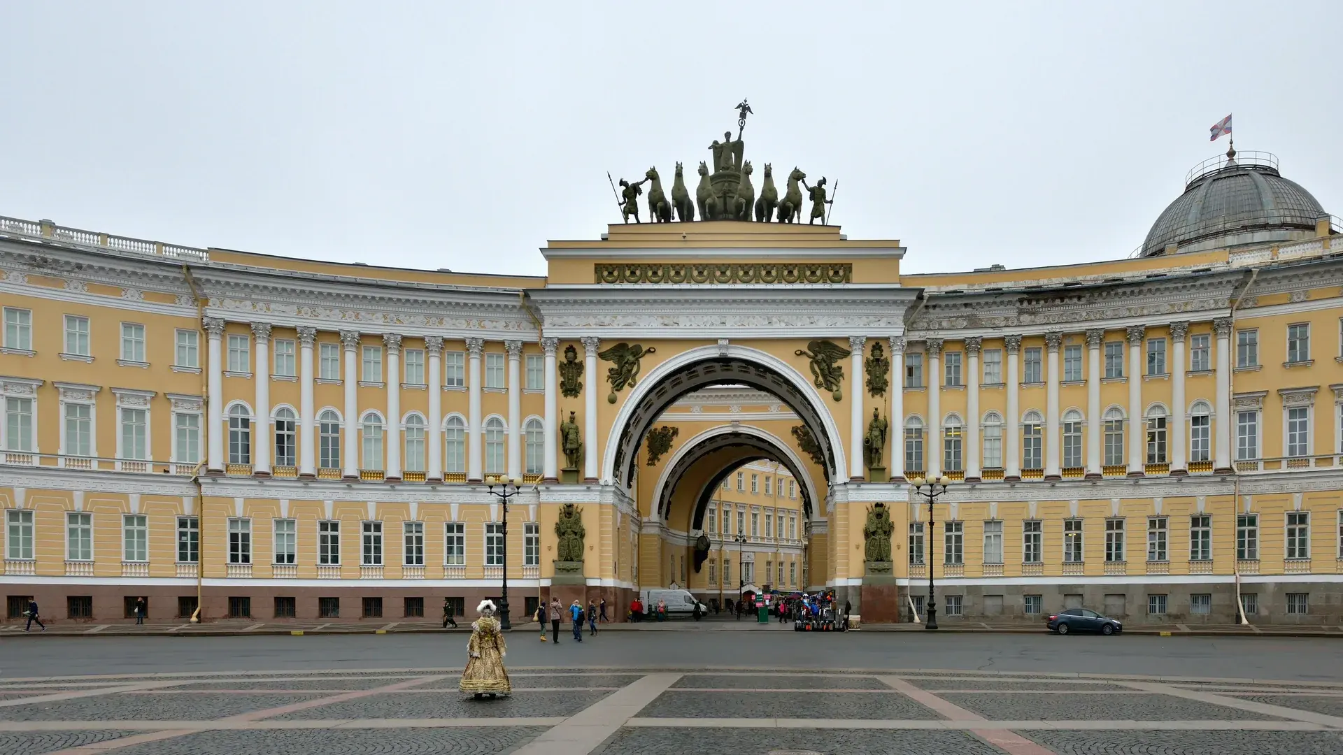 Saint Petersburg şehir manzarası