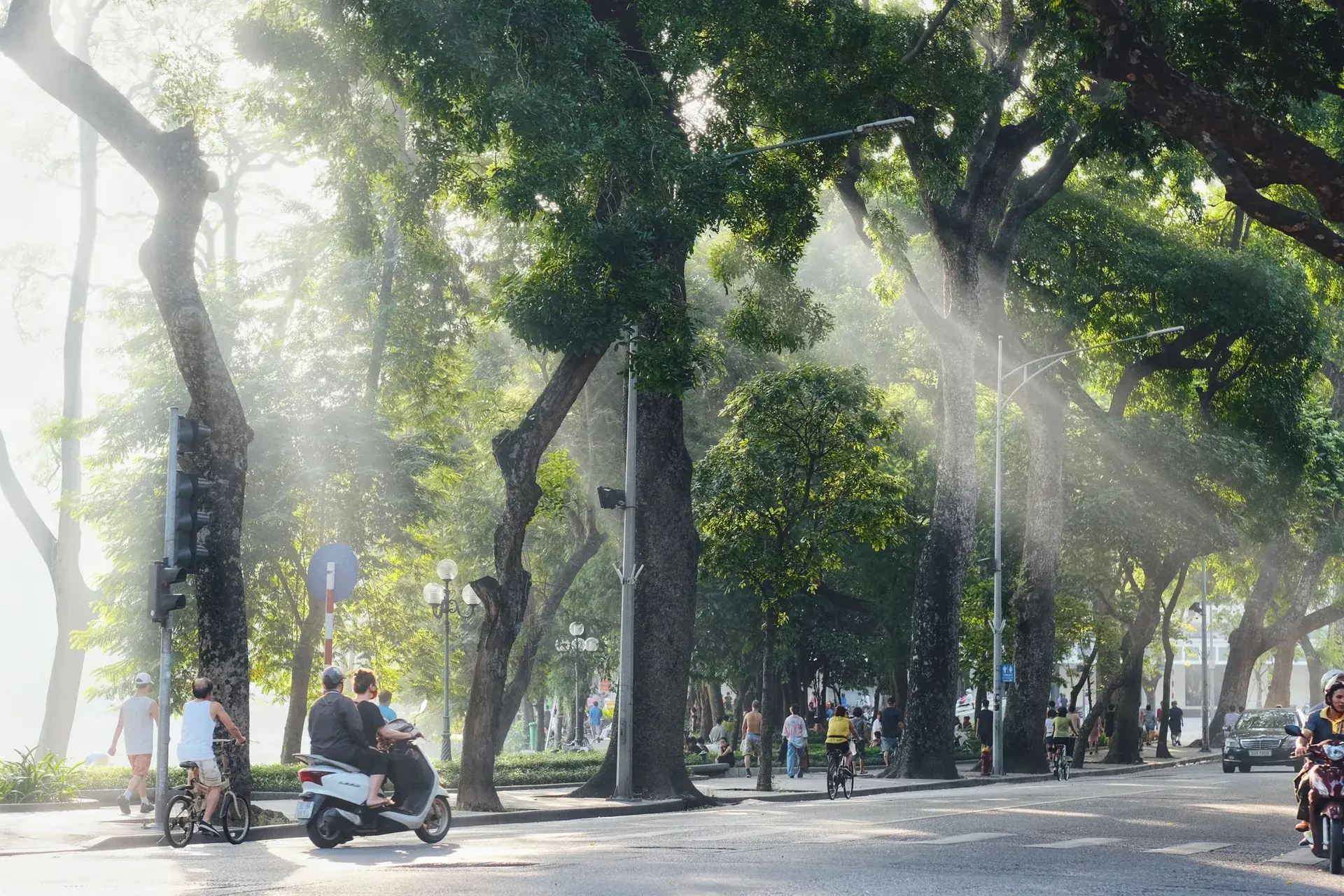 Hanoi şehir manzarası