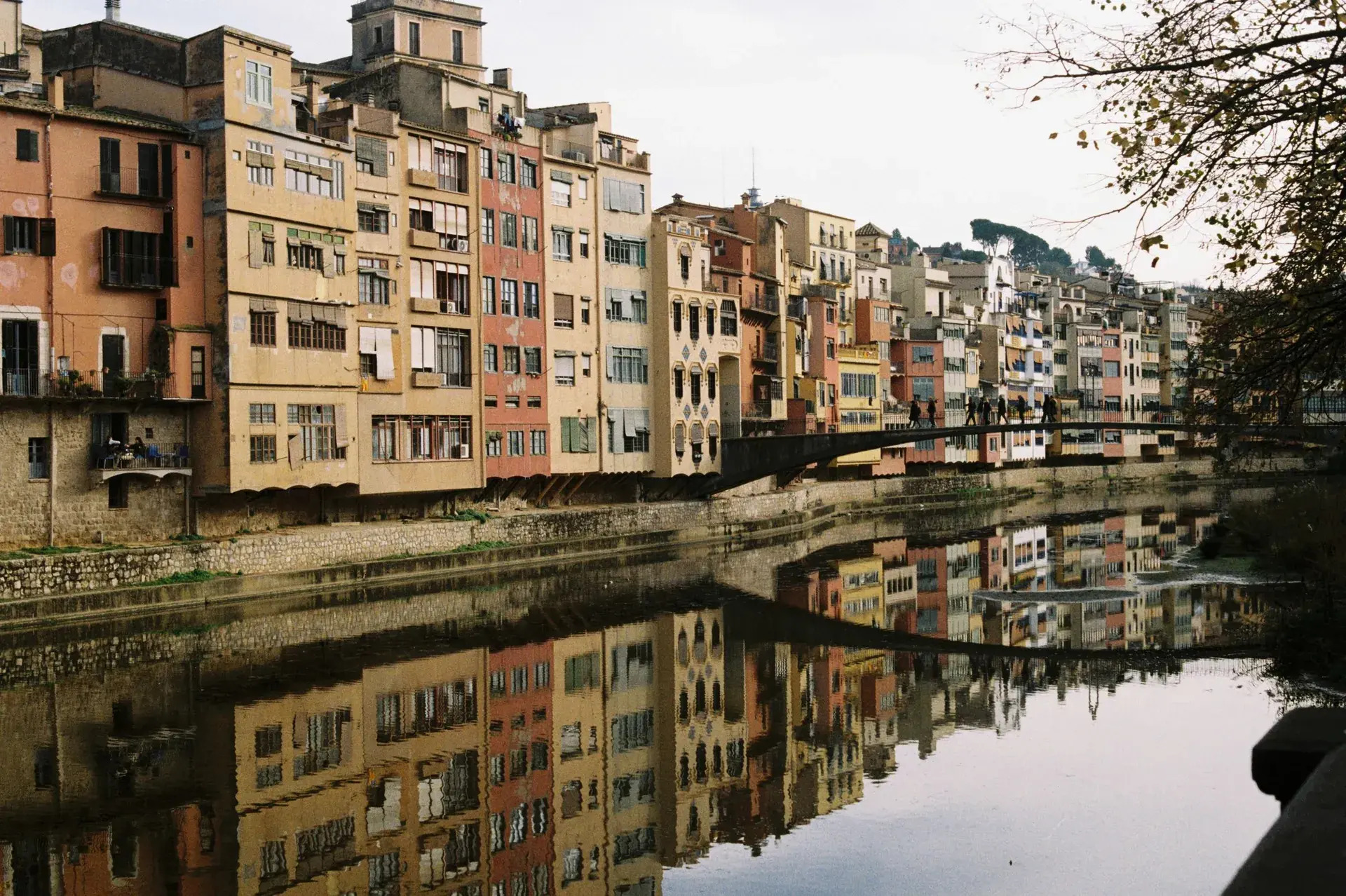 Girona şehir manzarası