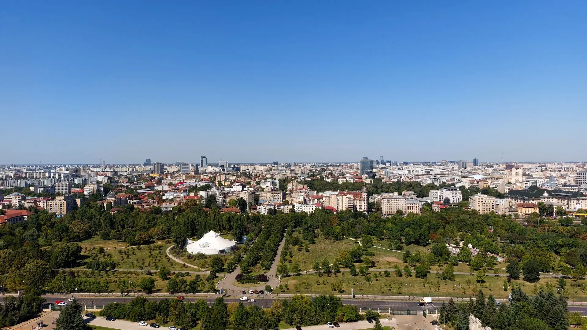 Bükreş şehir manzarası