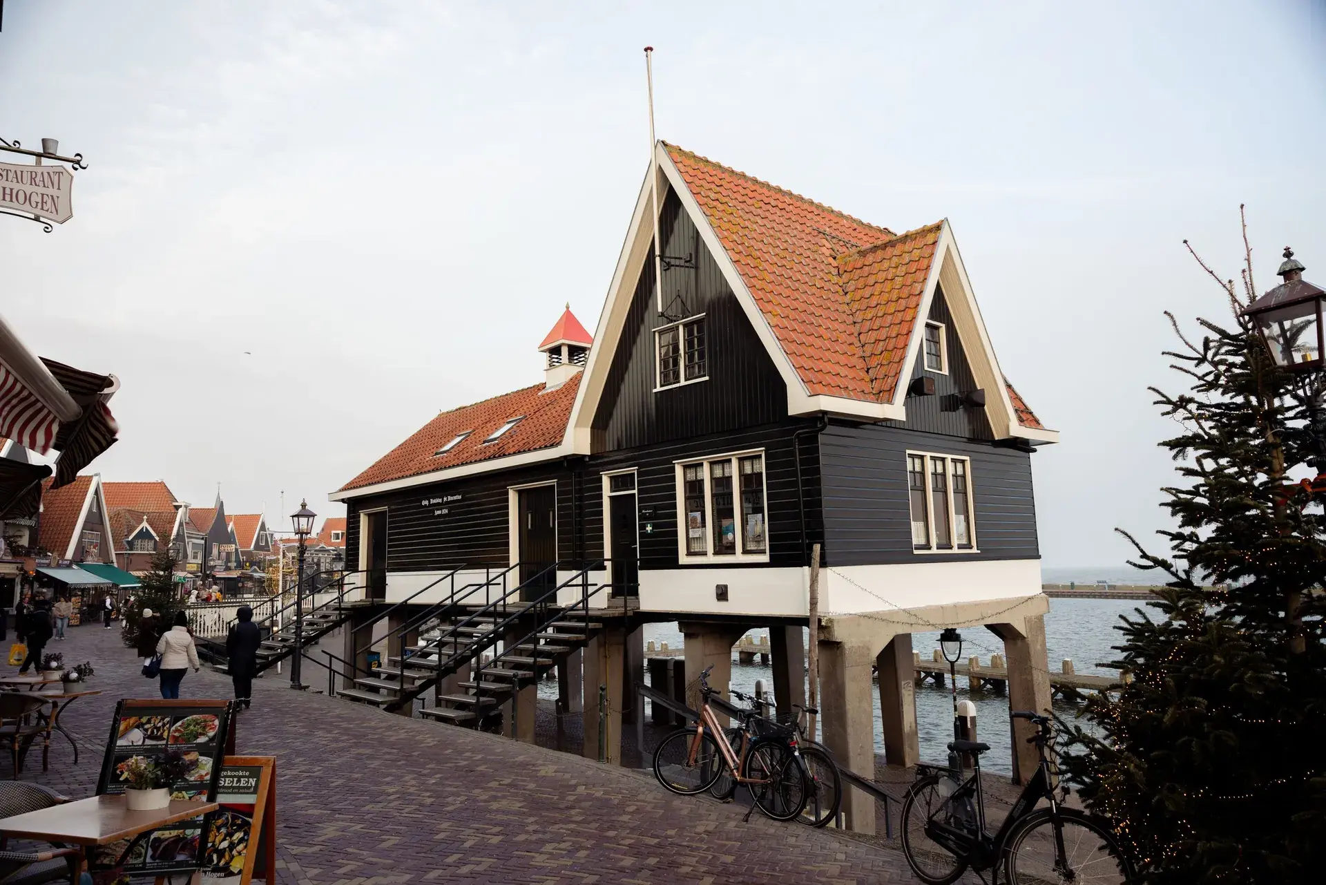 Volendam şehir manzarası