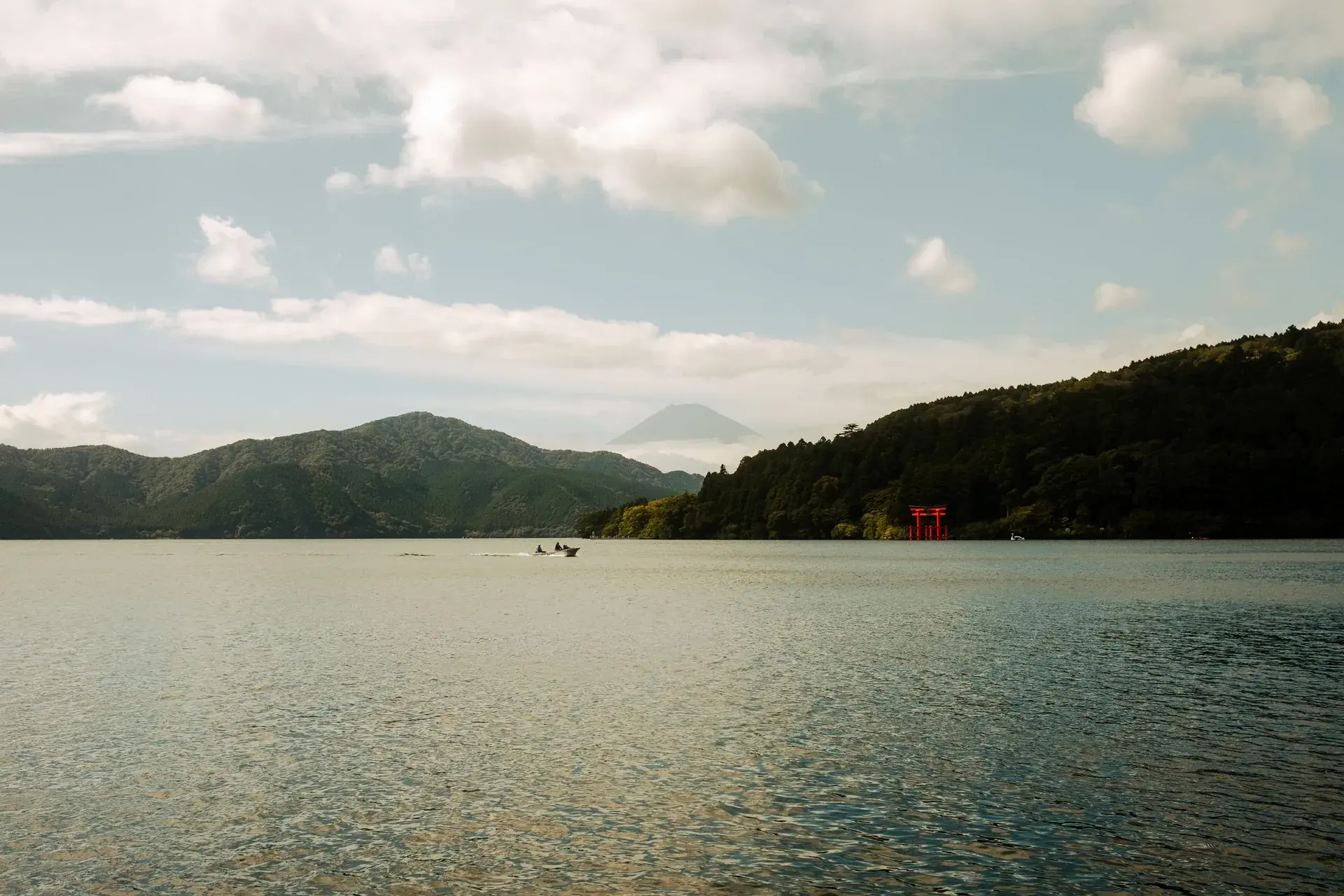Hakone bölge manzarası